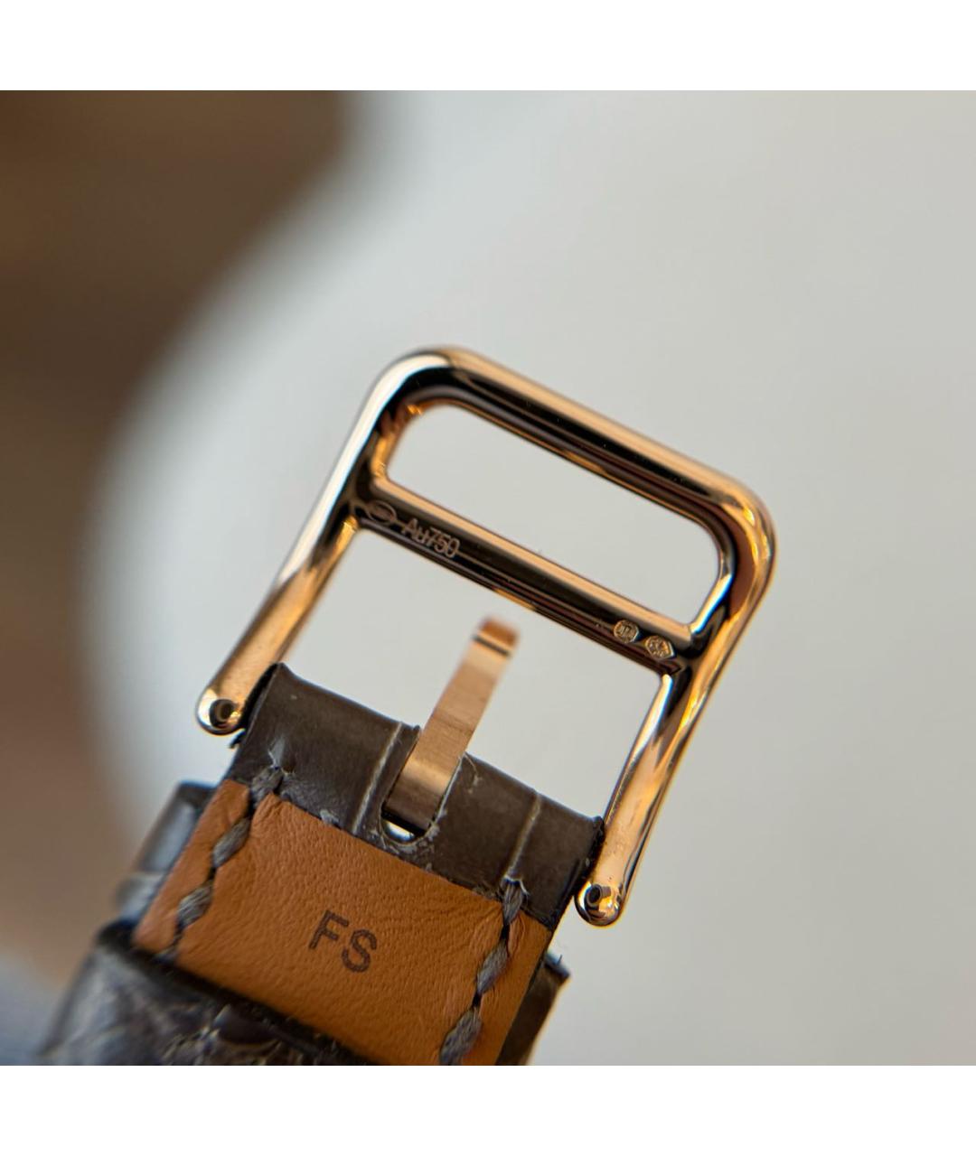 HERMES Коричневые часы, фото 6