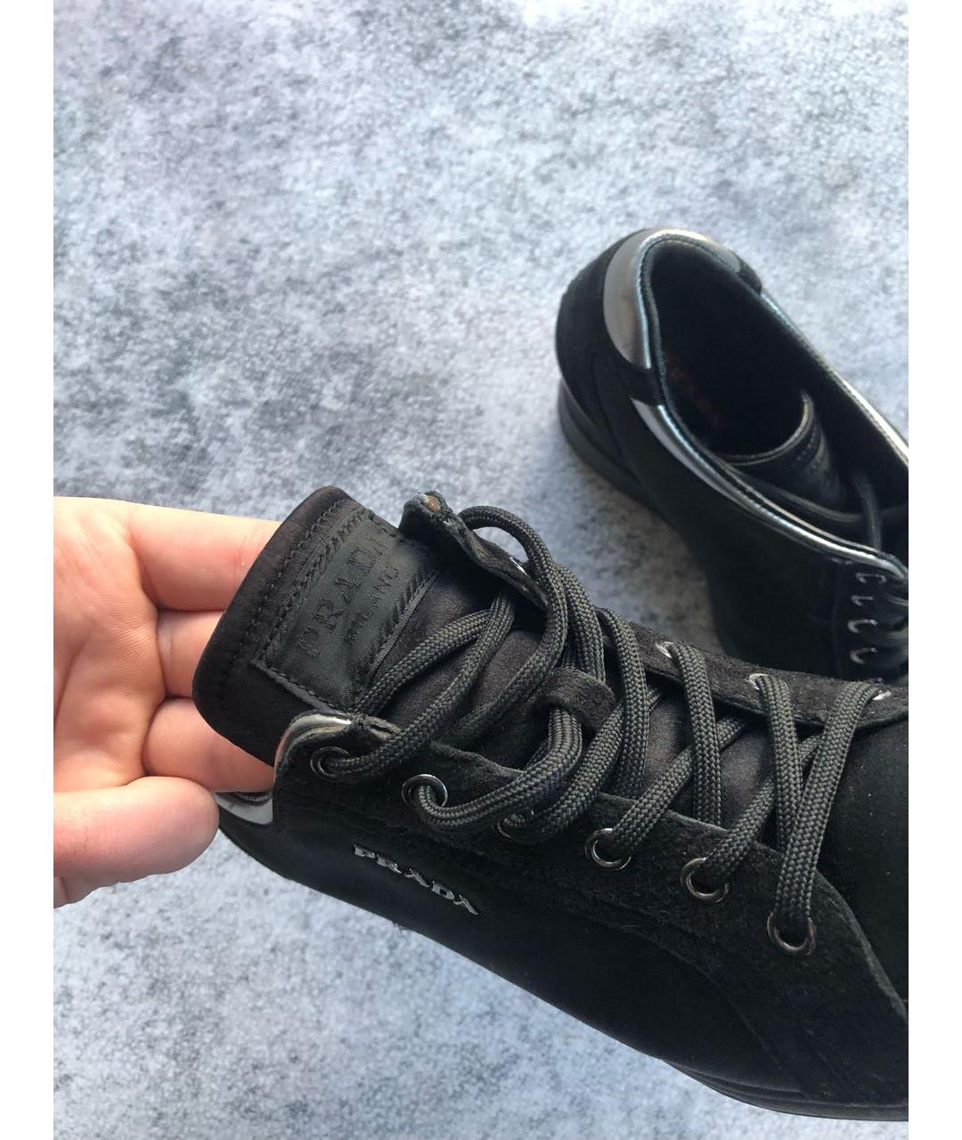 PRADA Черные ботильоны, фото 4