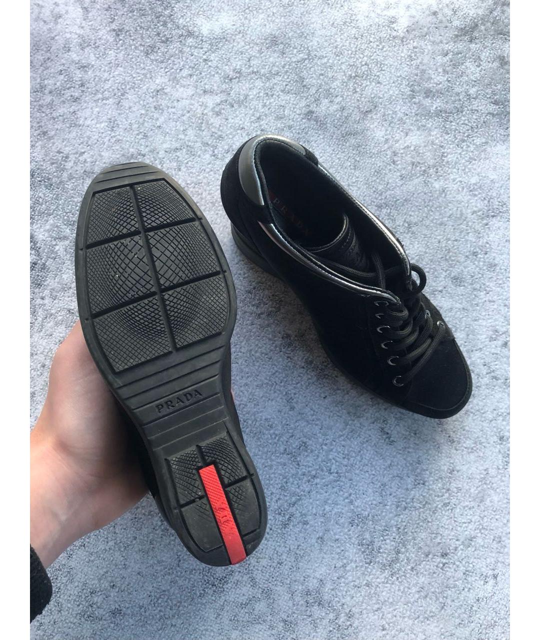 PRADA Черные ботильоны, фото 6