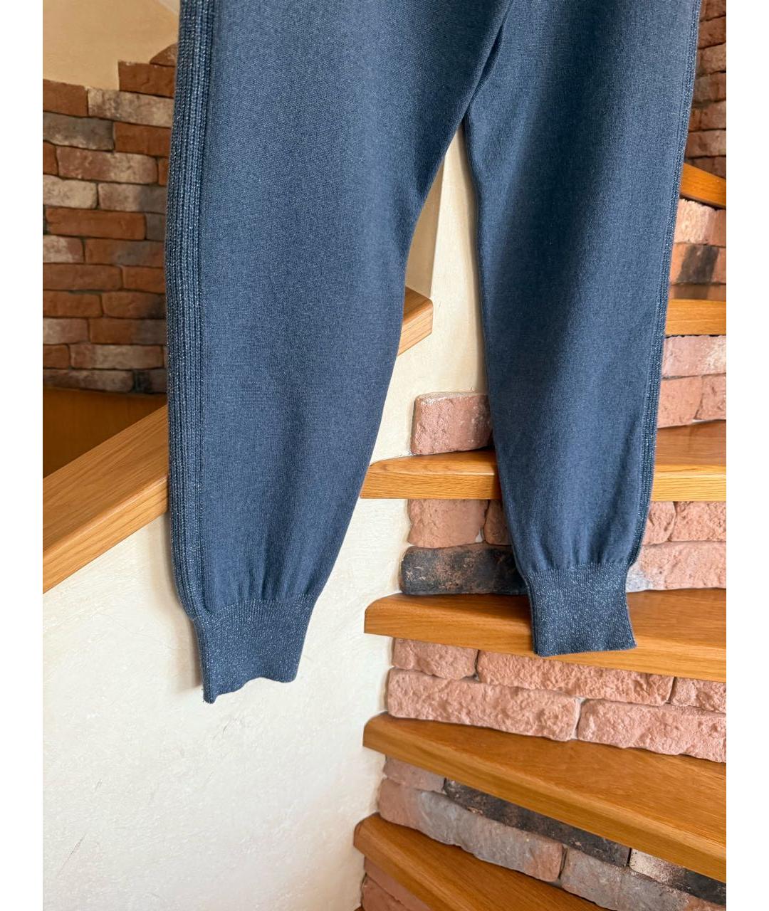 PESERICO Синий шерстяной спортивные костюмы, фото 2