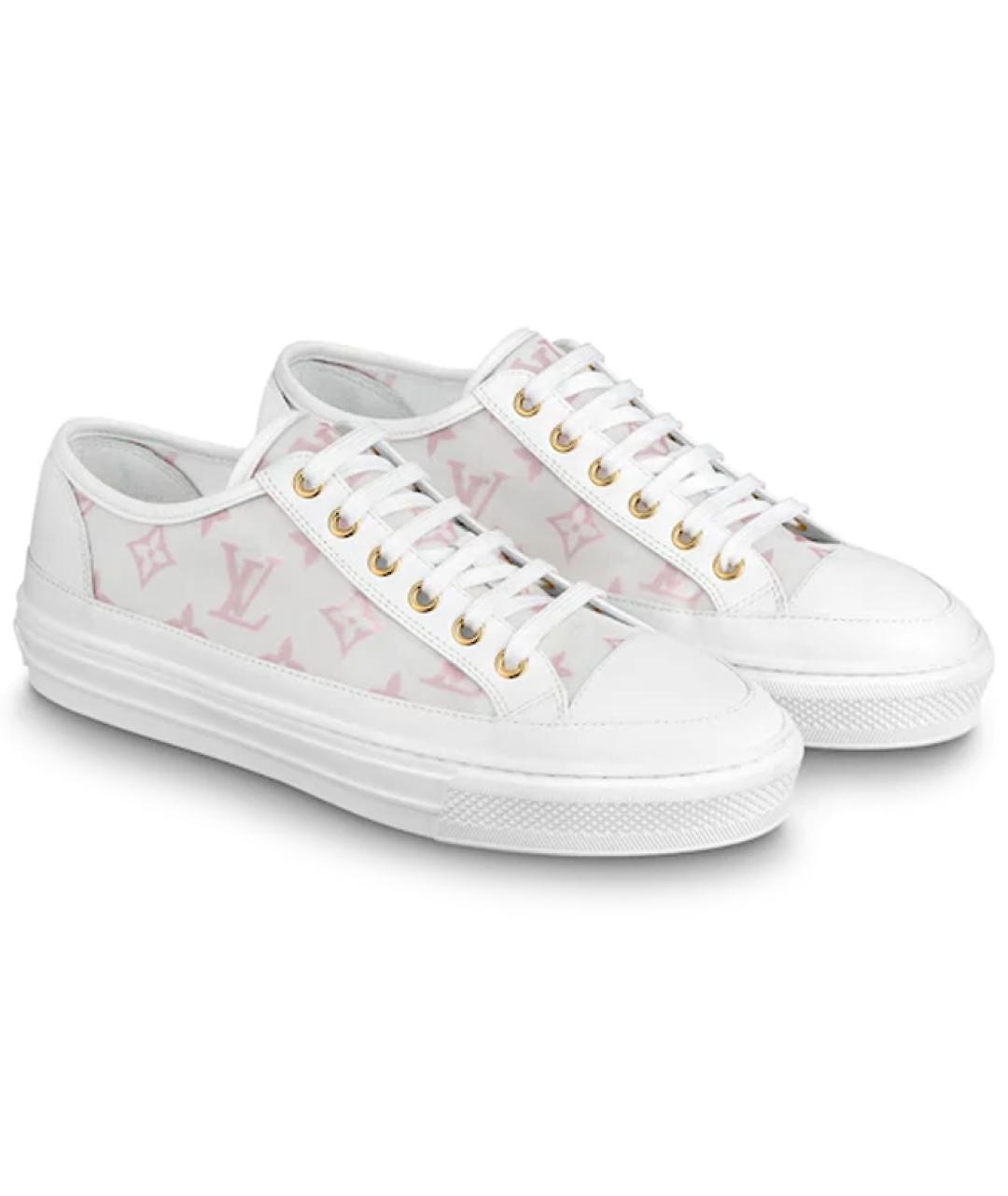 LOUIS VUITTON Белые кроссовки, фото 3