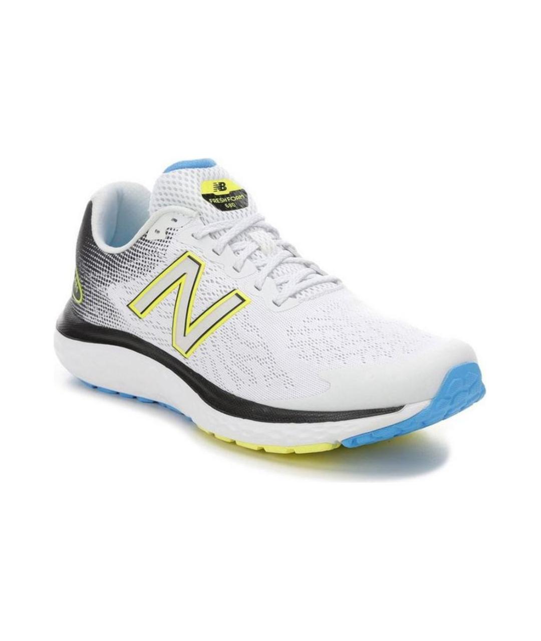 NEW BALANCE Белые низкие кроссовки / кеды, фото 3