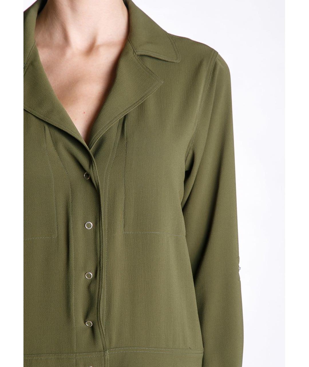 ERMANNO SCERVINO Хаки полиэстеровый комбинезон, фото 4