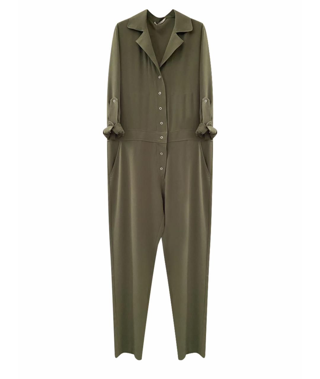 ERMANNO SCERVINO Хаки полиэстеровый комбинезон, фото 1