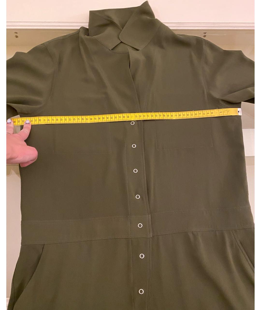 ERMANNO SCERVINO Хаки полиэстеровый комбинезон, фото 8