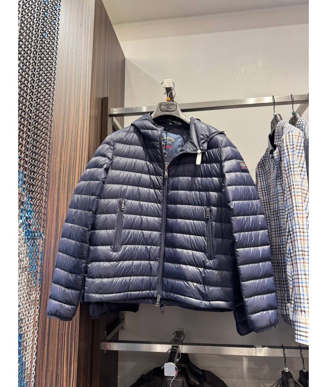 PAUL & SHARK Темно-синяя куртка, фото 4