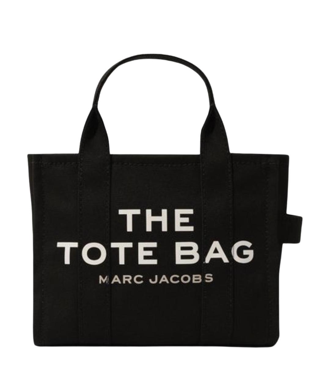 MARC JACOBS Черная хлопковая сумка тоут, фото 1