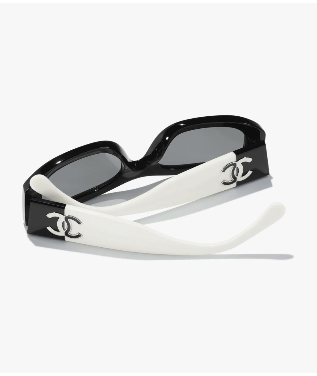 CHANEL Мульти пластиковые солнцезащитные очки, фото 4