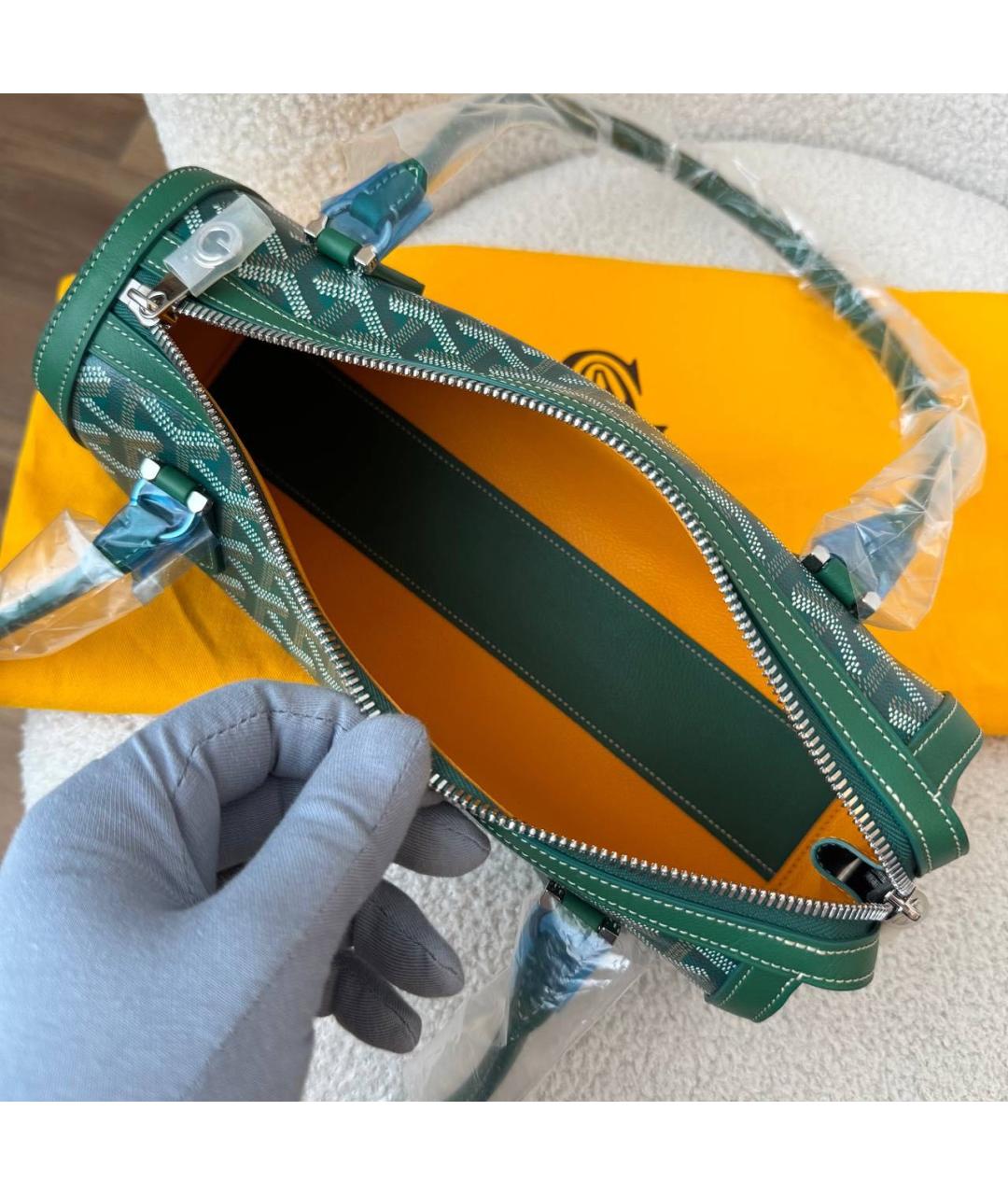 GOYARD Зеленая сумка через плечо, фото 3