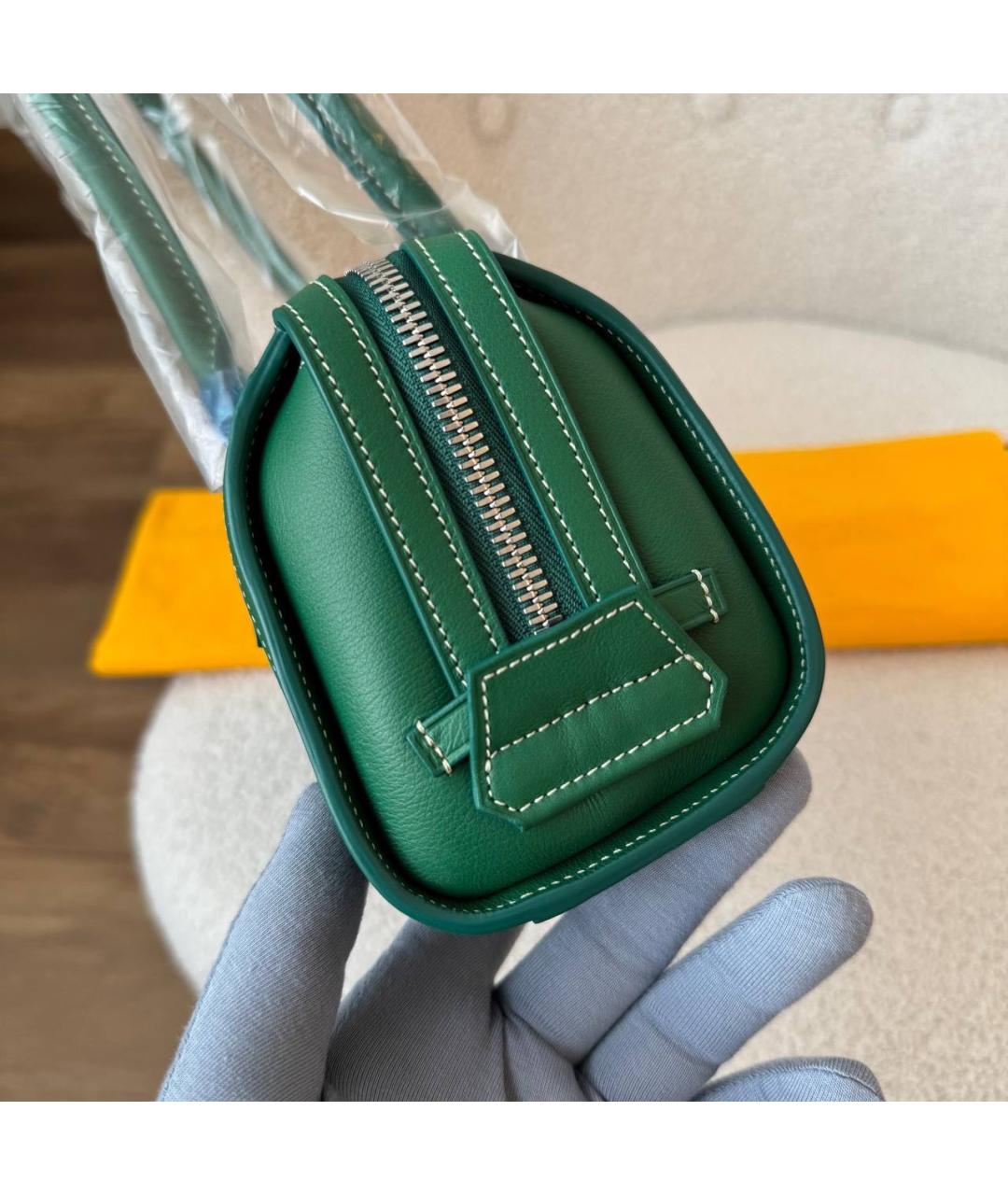 GOYARD Зеленая сумка через плечо, фото 5