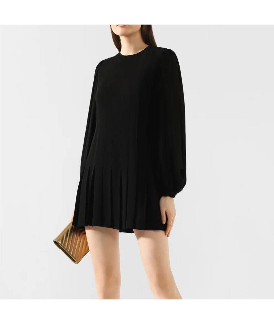 SAINT LAURENT Черное вечернее платье, фото 4