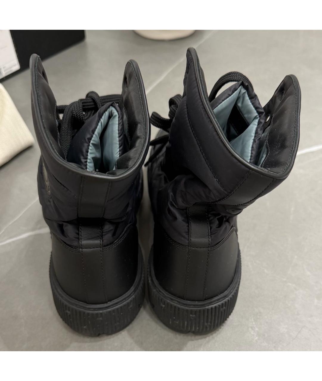 HERMES Черные ботинки, фото 3