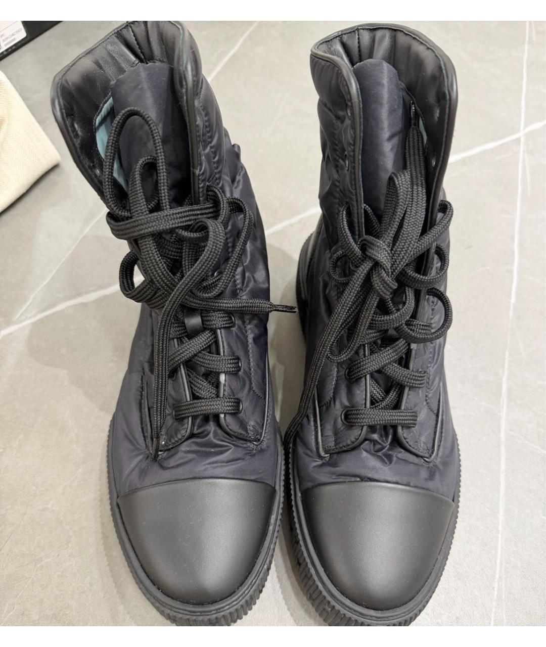 HERMES Черные ботинки, фото 2