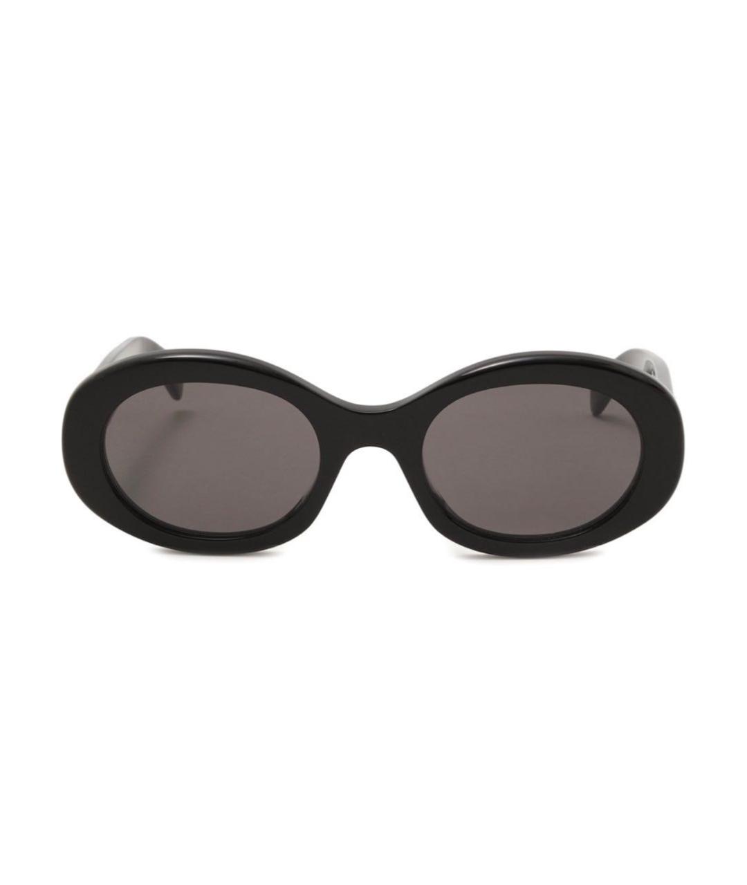 CELINE Черные пластиковые солнцезащитные очки, фото 2