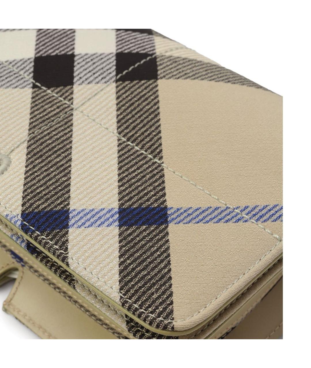 BURBERRY Бежевая сумка через плечо, фото 4