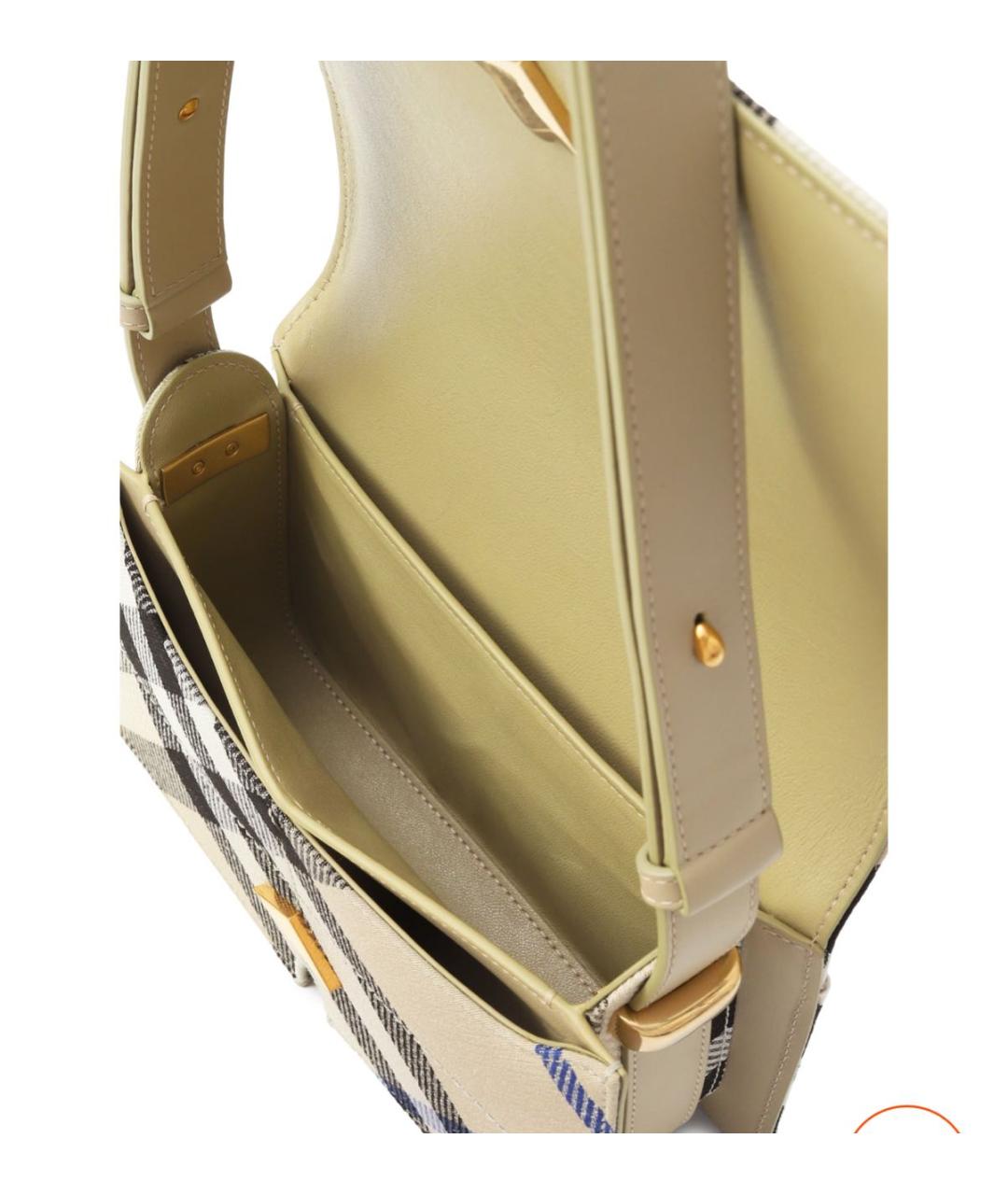 BURBERRY Бежевая сумка через плечо, фото 3