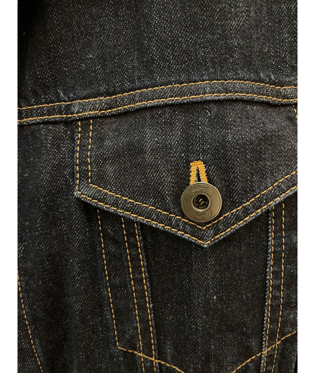 BRIONI Темно-синяя деним куртка, фото 7