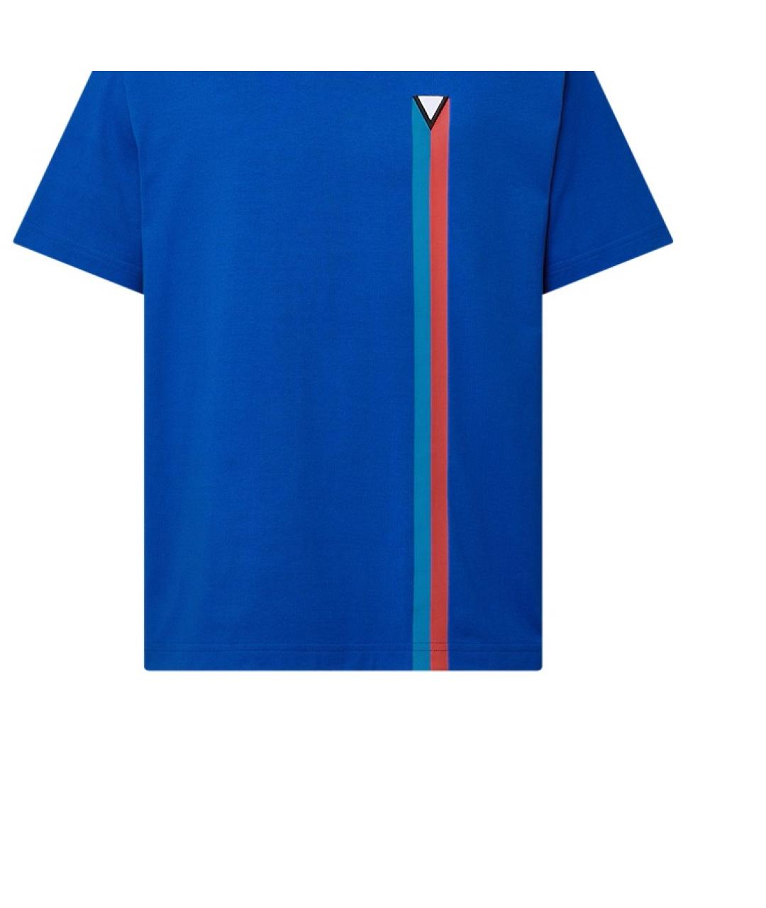 LOUIS VUITTON Синяя футболка, фото 4