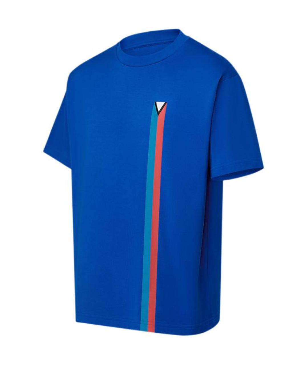 LOUIS VUITTON Синяя футболка, фото 3