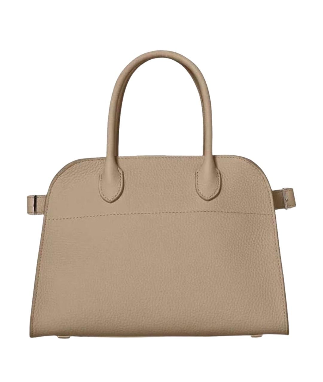 THE ROW Бежевая кожаная сумка через плечо, фото 1