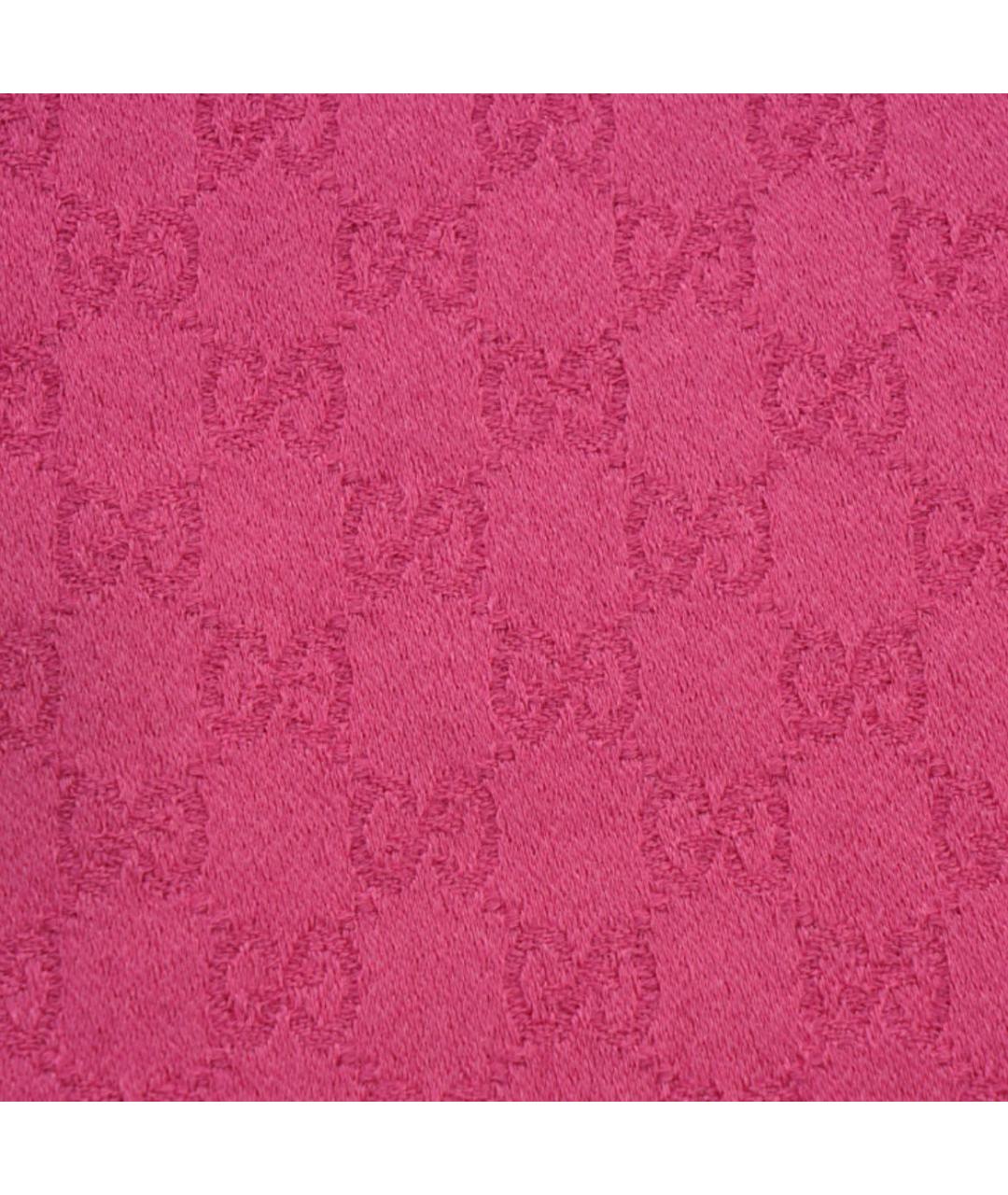 GUCCI Фуксия шерстяной шарф, фото 2