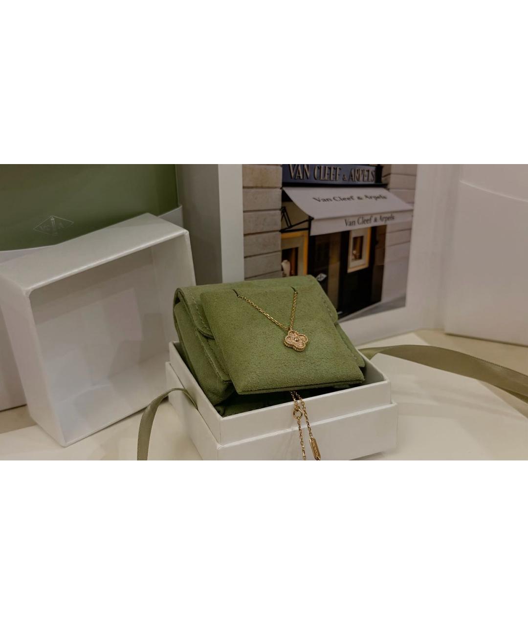 VAN CLEEF & ARPELS Розовая подвеска из розового золота, фото 2