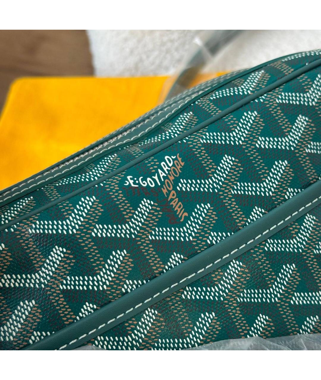 GOYARD Зеленая сумка на плечо, фото 6