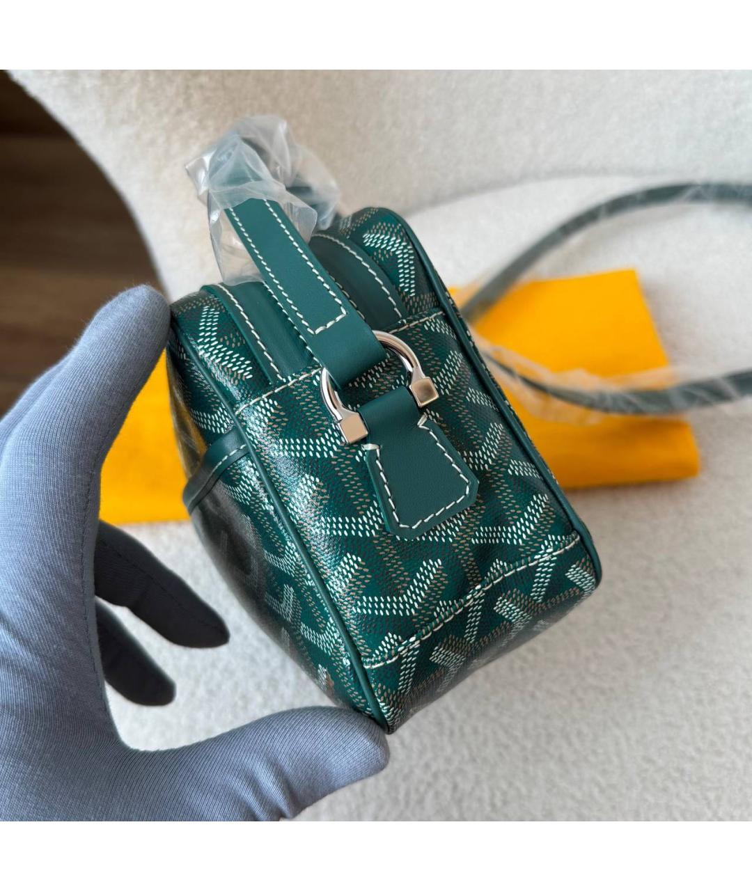 GOYARD Зеленая сумка на плечо, фото 5