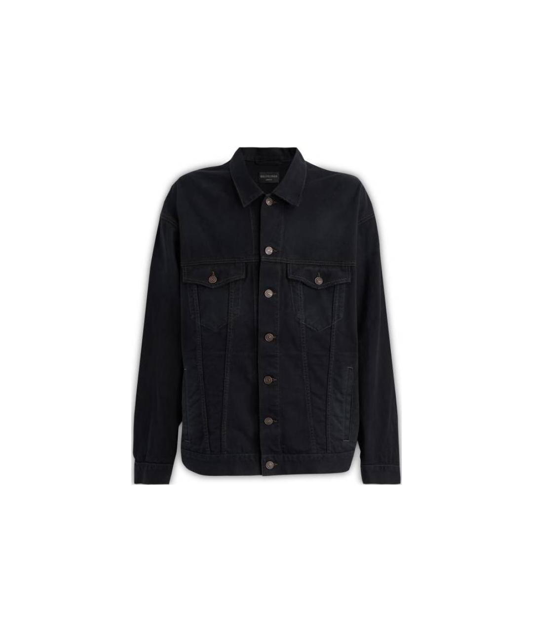 BALENCIAGA Черная куртка, фото 6