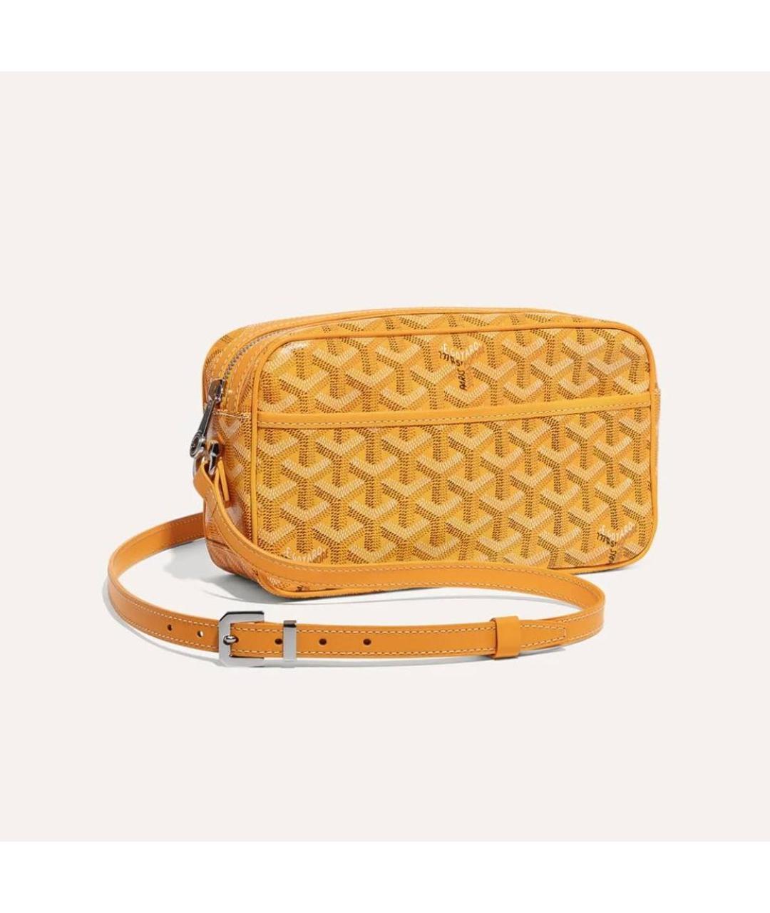 GOYARD Желтая сумка на плечо, фото 7