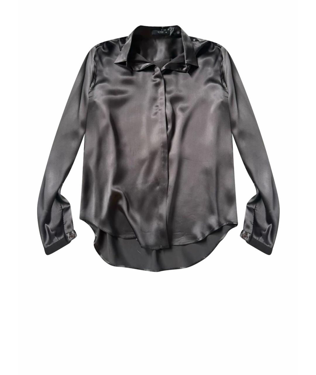 ETRO Коричневая шелковая блузы, фото 1