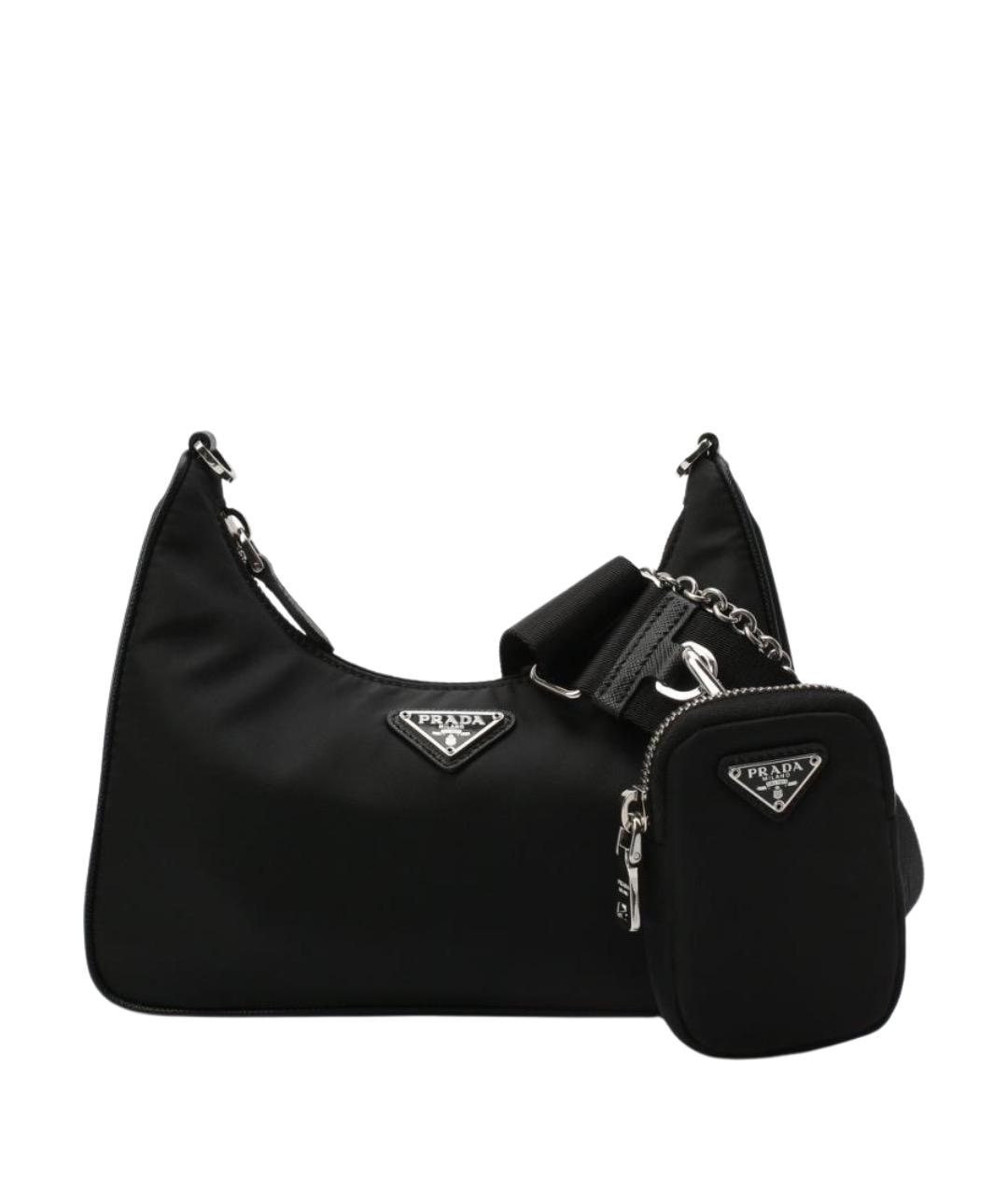 PRADA Черная сумка через плечо, фото 1