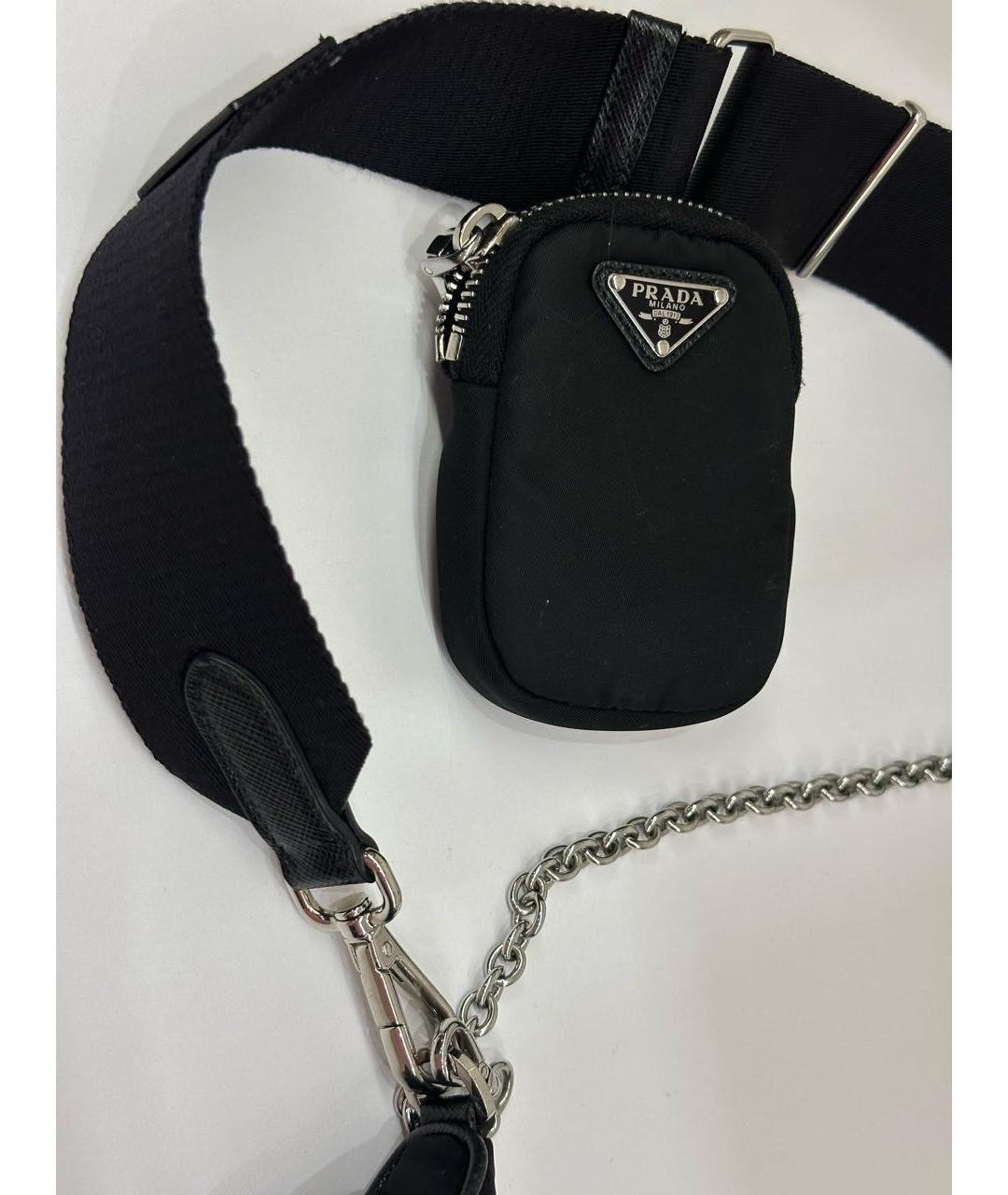 PRADA Черная сумка через плечо, фото 6