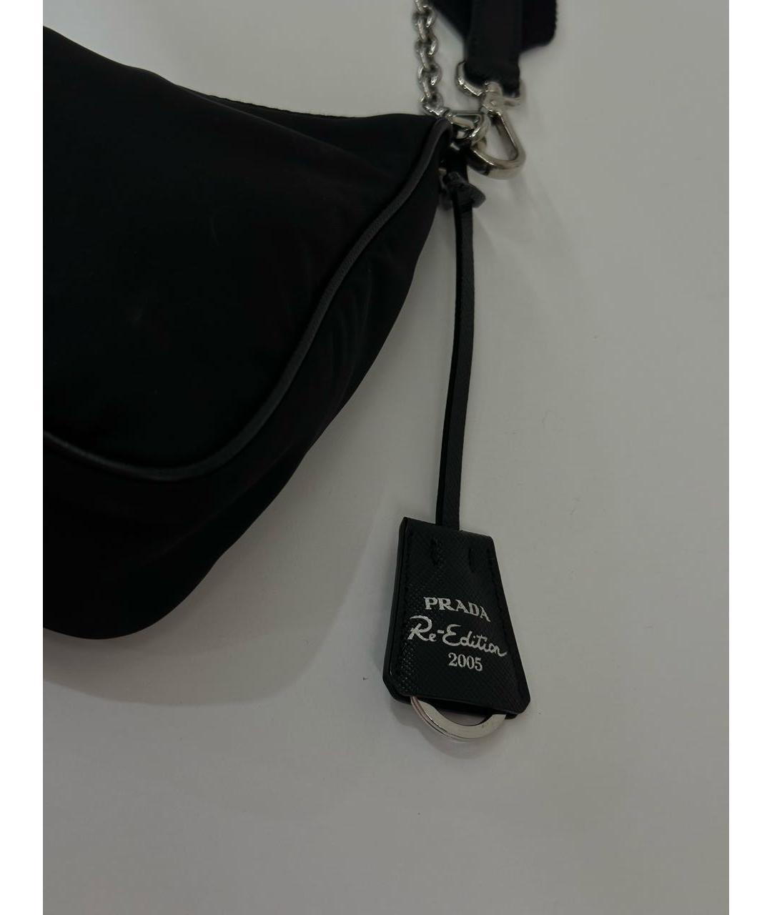 PRADA Черная сумка через плечо, фото 7