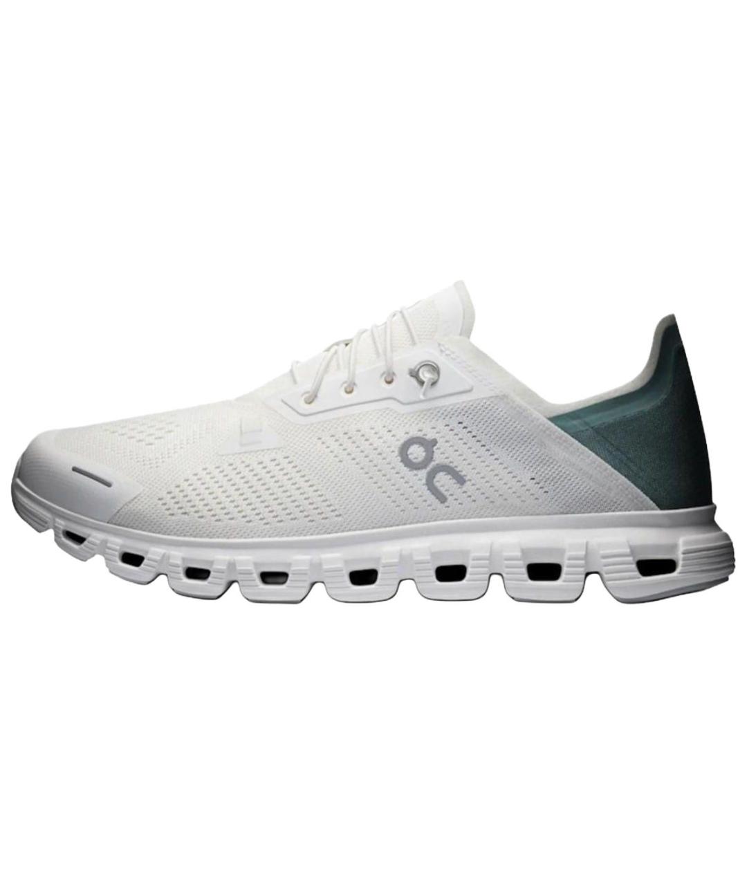 ON Белые текстильные низкие кроссовки / кеды, фото 2