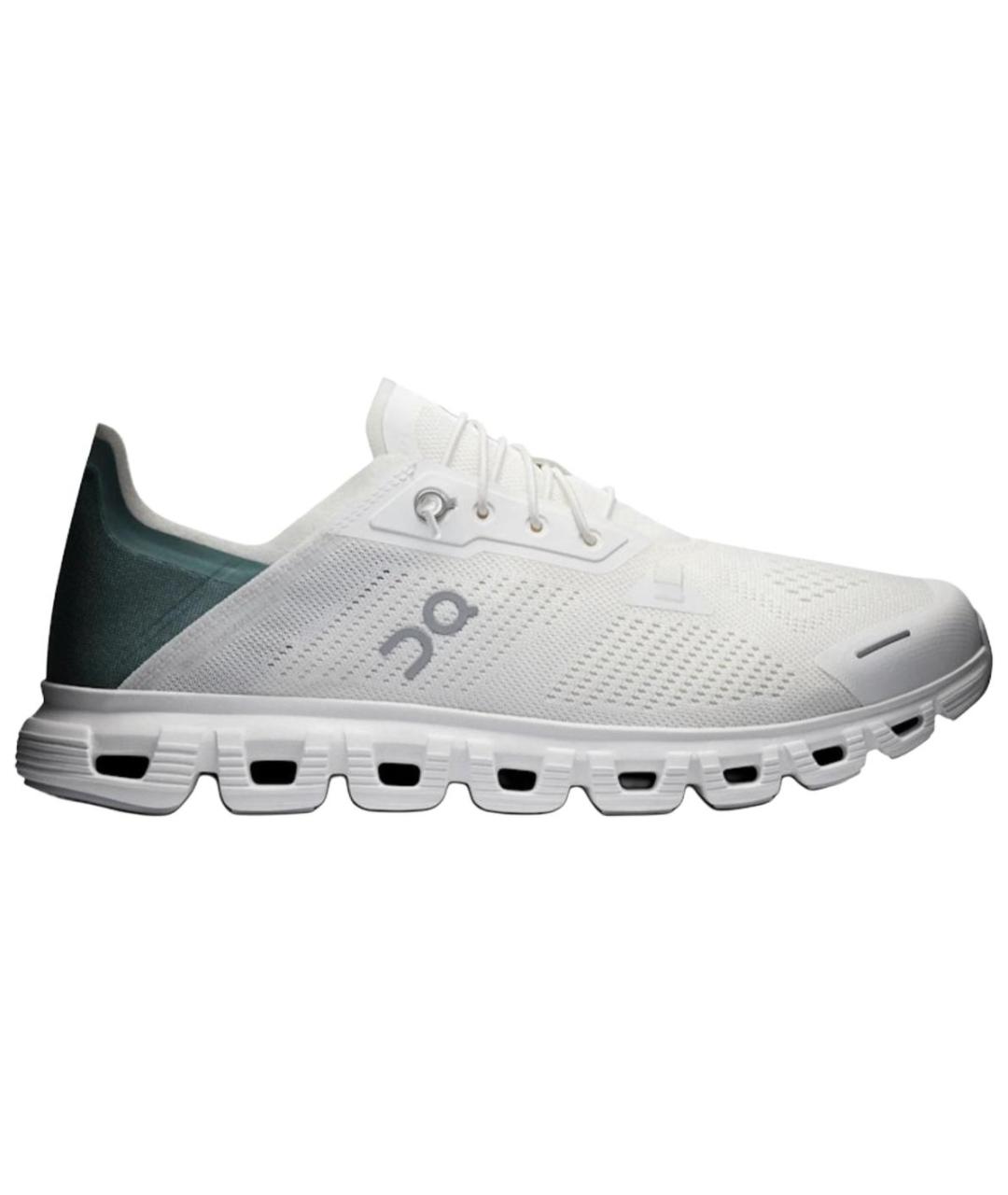 ON Белые текстильные низкие кроссовки / кеды, фото 1