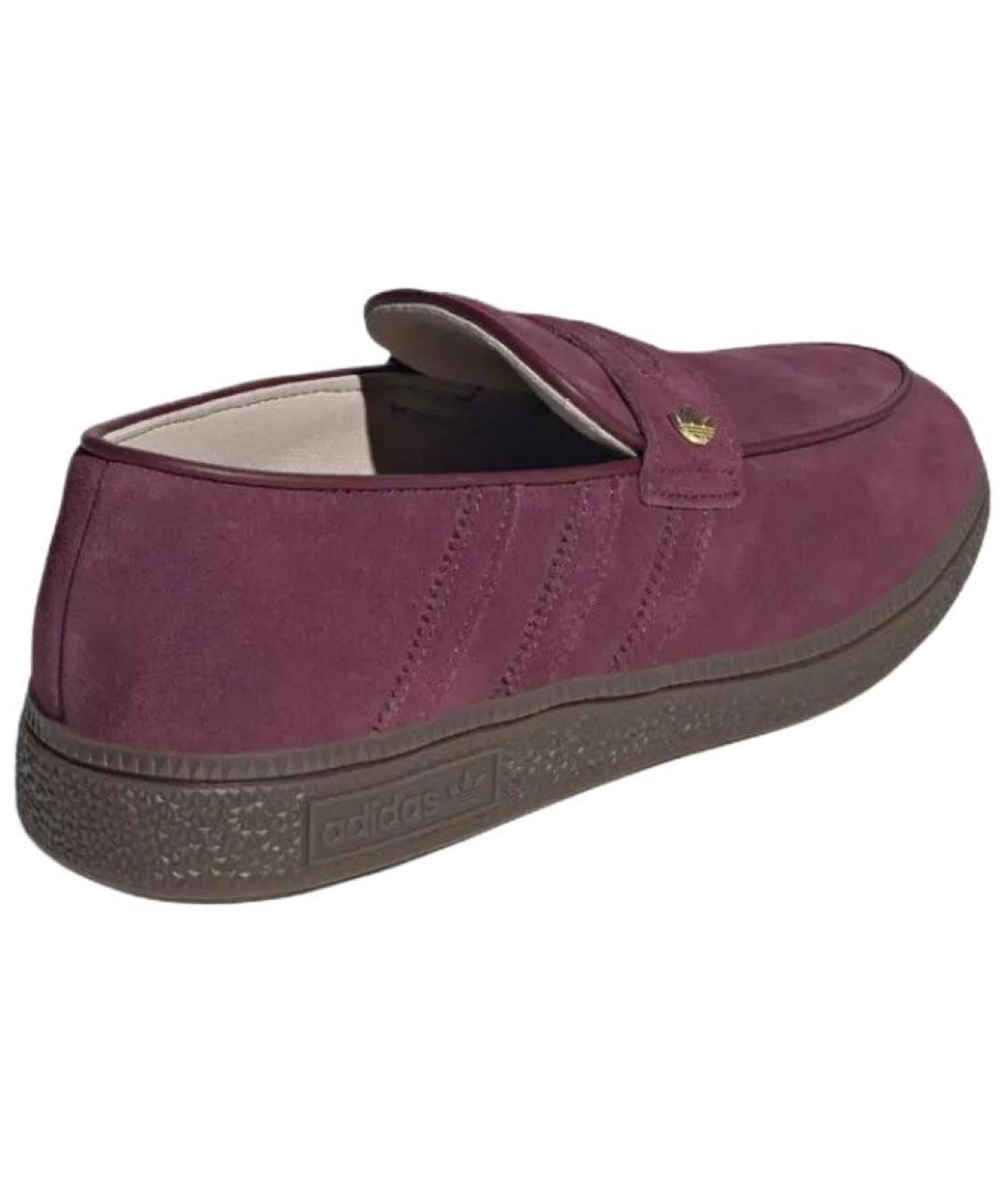 ADIDAS Бордовые лоферы, фото 5