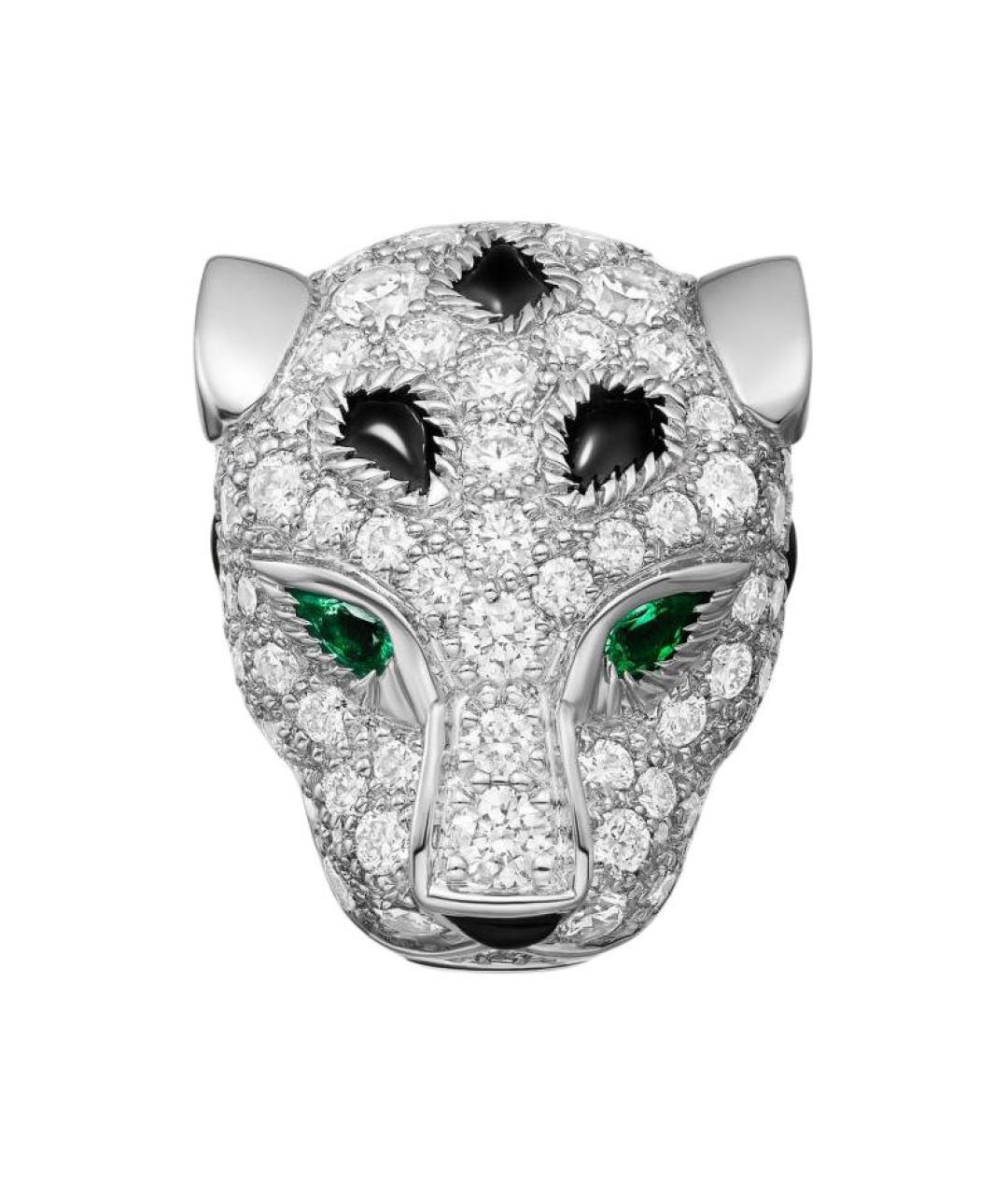 CARTIER Серебряные серьги из белого золота, фото 4