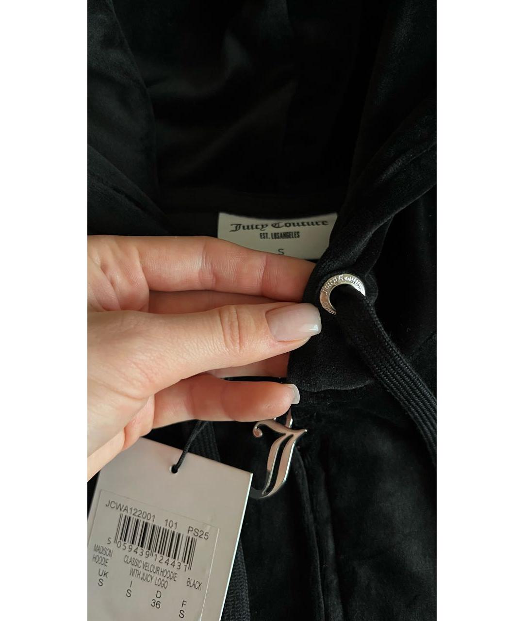 JUICY COUTURE Черный велюровый спортивные костюмы, фото 4