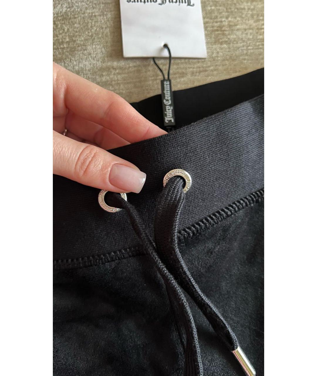 JUICY COUTURE Черный велюровый спортивные костюмы, фото 8