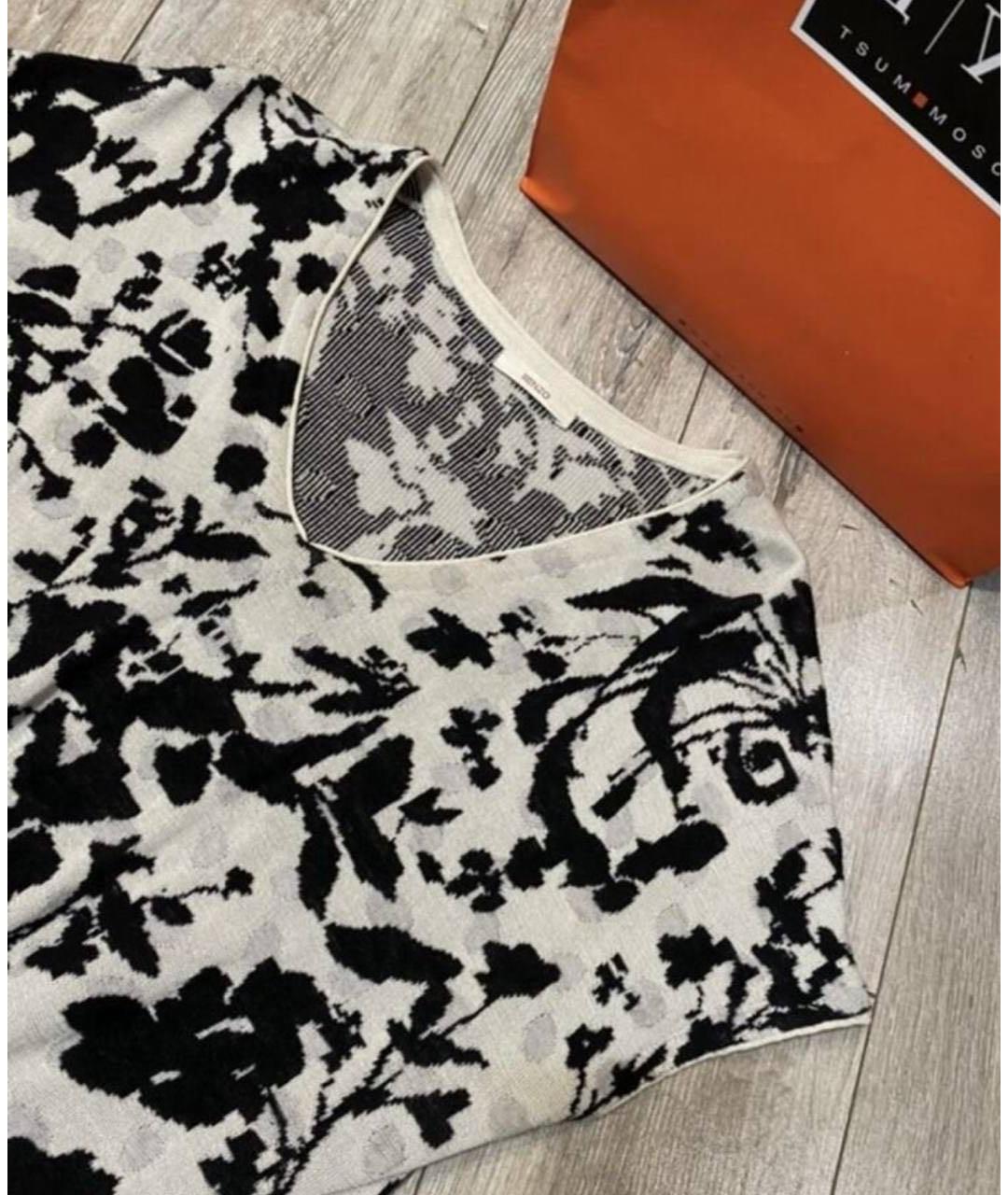 KENZO Белое хлопковое повседневное платье, фото 3