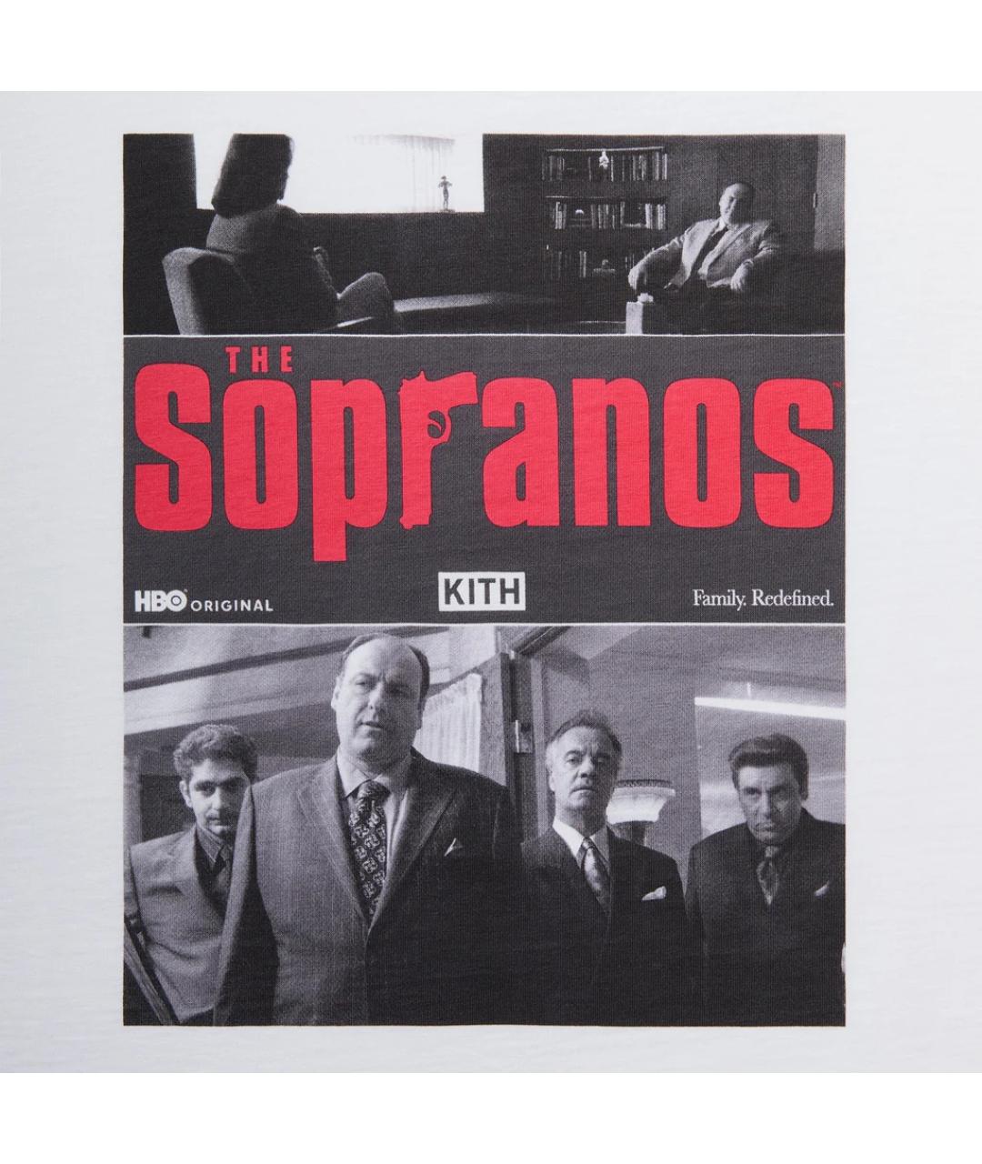 KITH Белая хлопковая футболка, фото 2