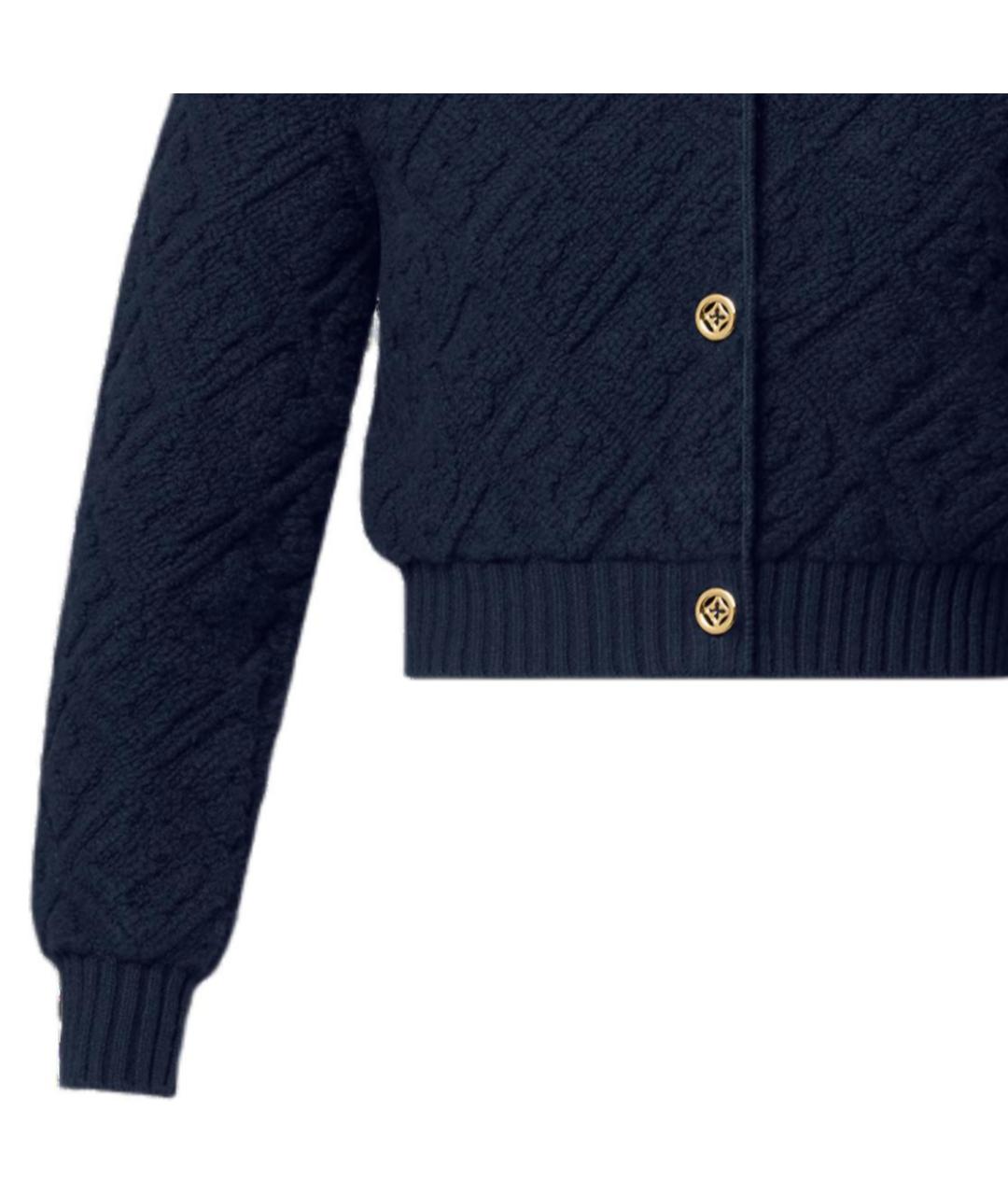 LOUIS VUITTON Синий кардиган, фото 2