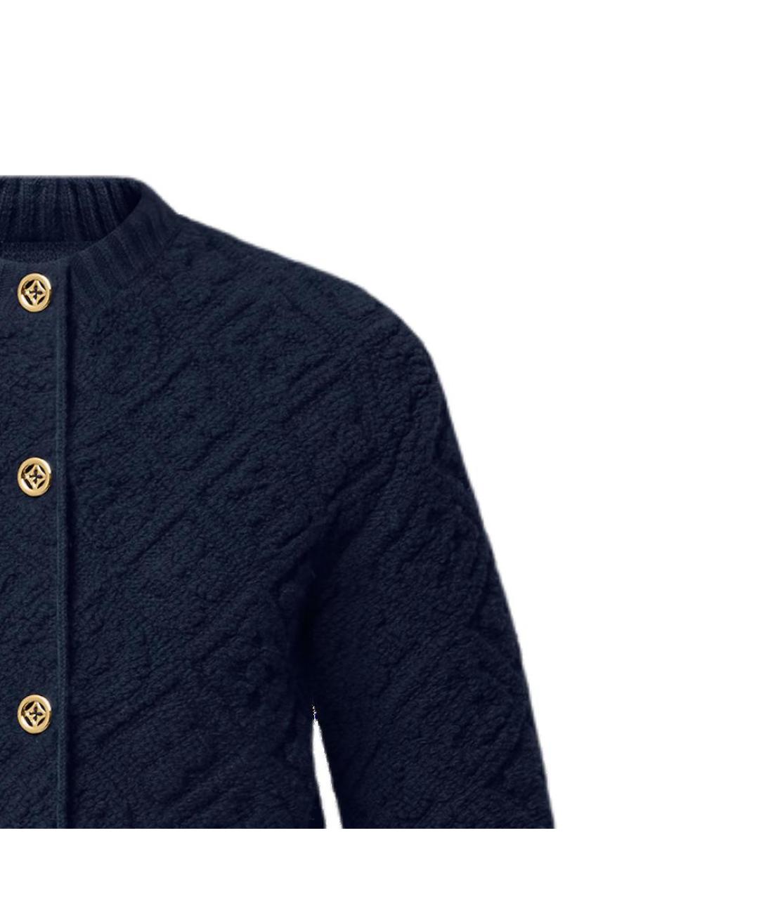 LOUIS VUITTON Синий кардиган, фото 5