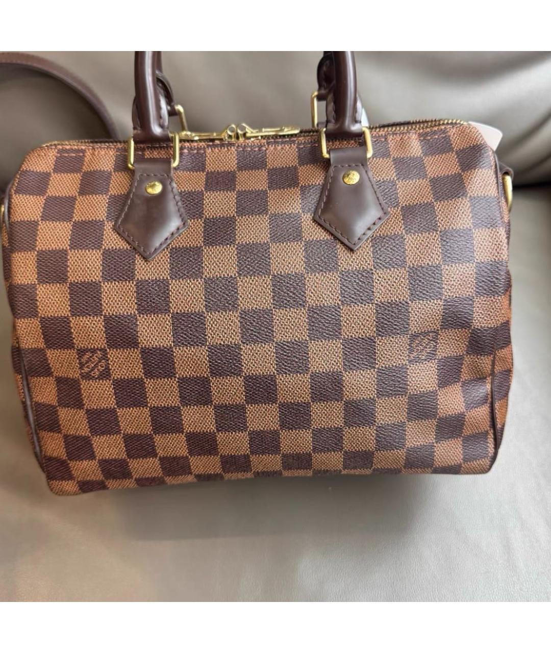 LOUIS VUITTON Коричневая сумка через плечо, фото 2