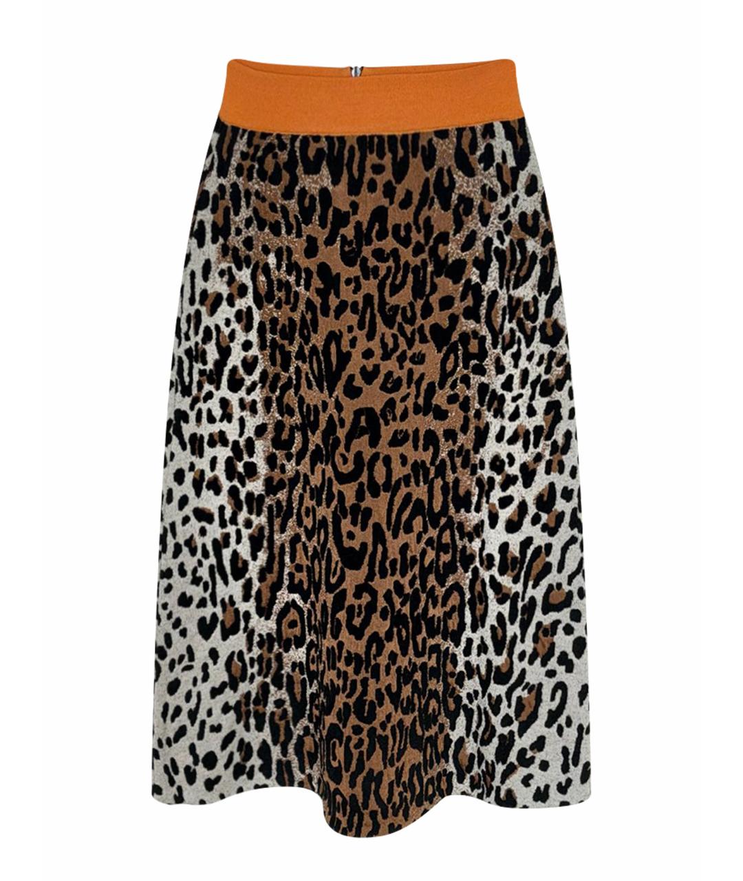 STELLA MCCARTNEY Мульти вискозная юбка миди, фото 1