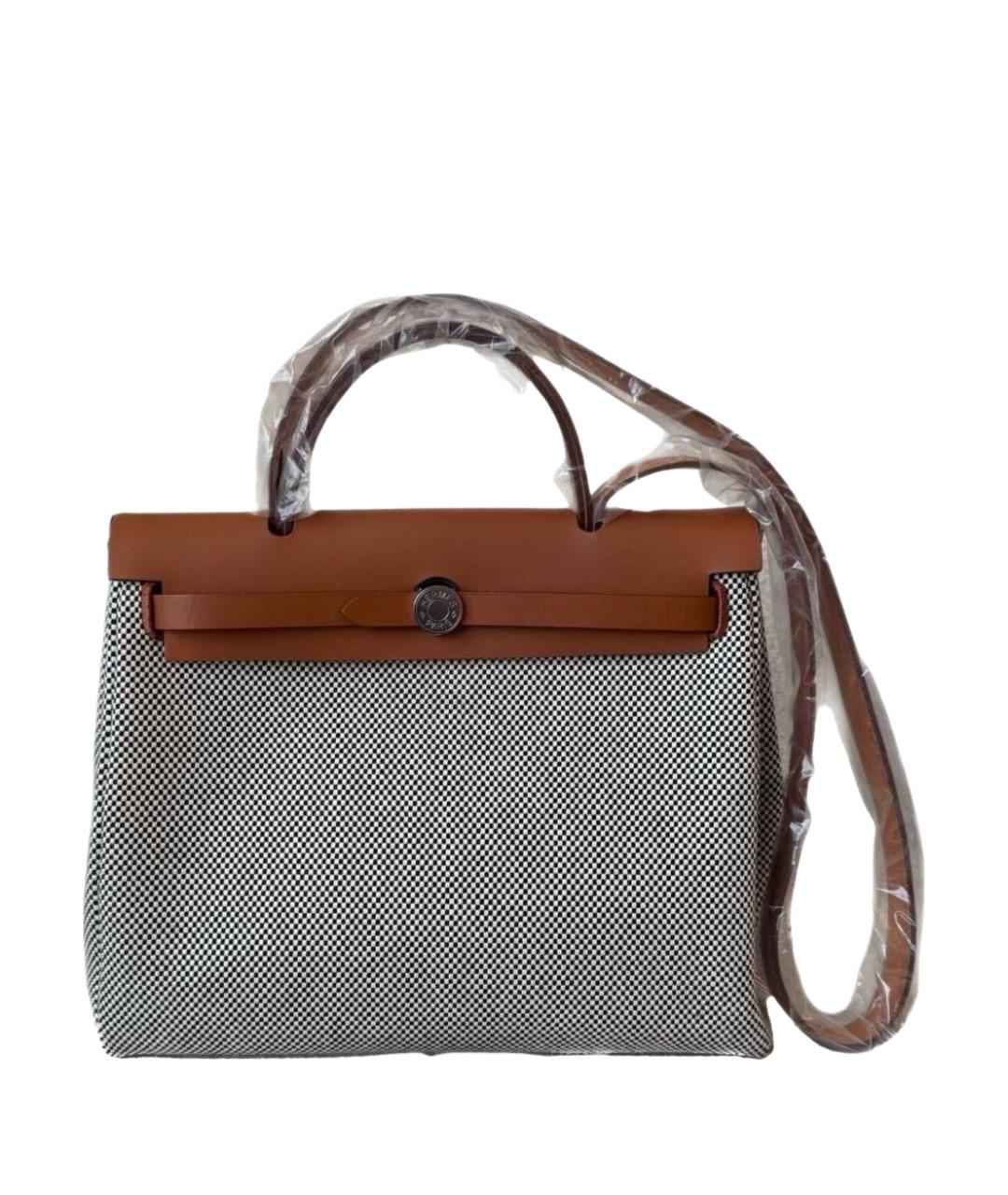 HERMES Тканевая сумка через плечо, фото 1