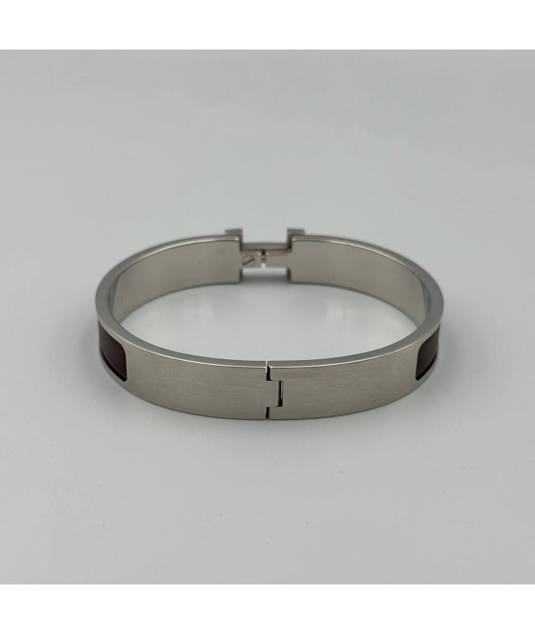 HERMES Черный браслет, фото 3