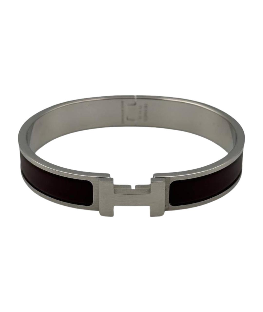 HERMES Черный браслет, фото 1