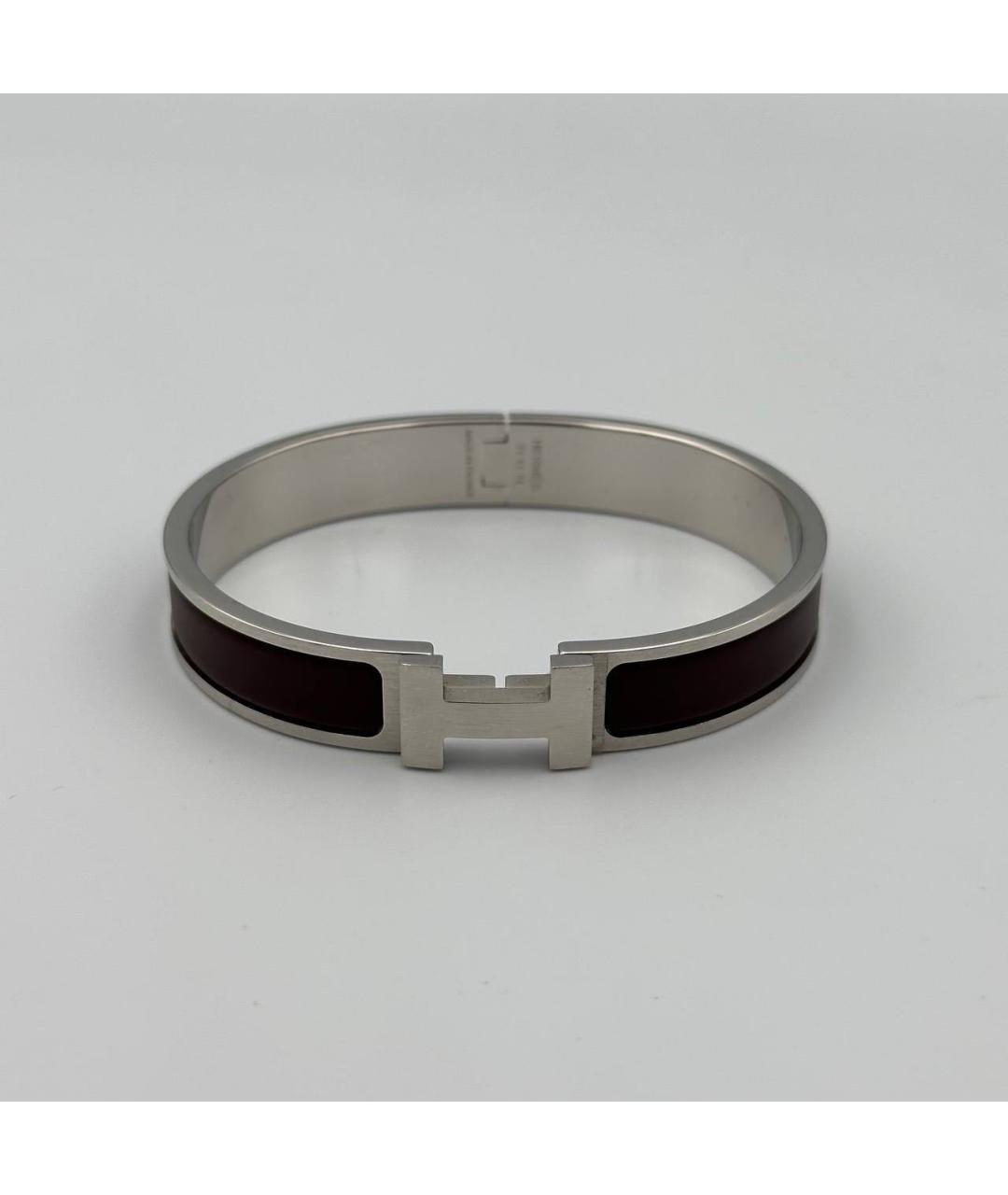 HERMES Черный браслет, фото 4